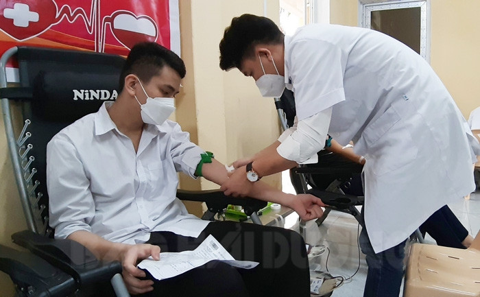 Thanh Hà thu nhận 528 đơn vị máu 